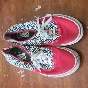 Vans (Red)